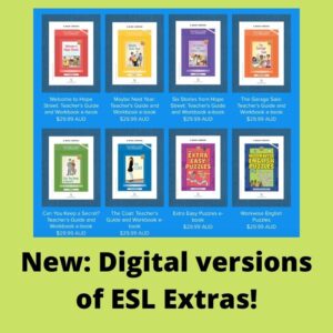 new digital versions of esl extras from the book next door