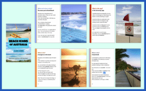 Pages from the book Beach Icons Australia