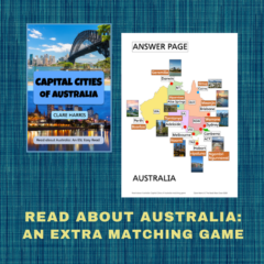 Matching activity for new Read about Australia book