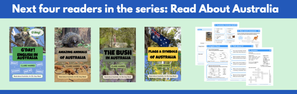 Second set of Read about Australia books
